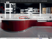 Tablet Screenshot of capasgroupsrl.com